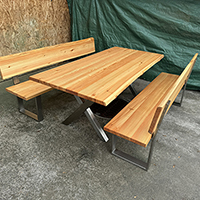 Gartenmöbel mit Metallfuesse und Gestell Bild 14